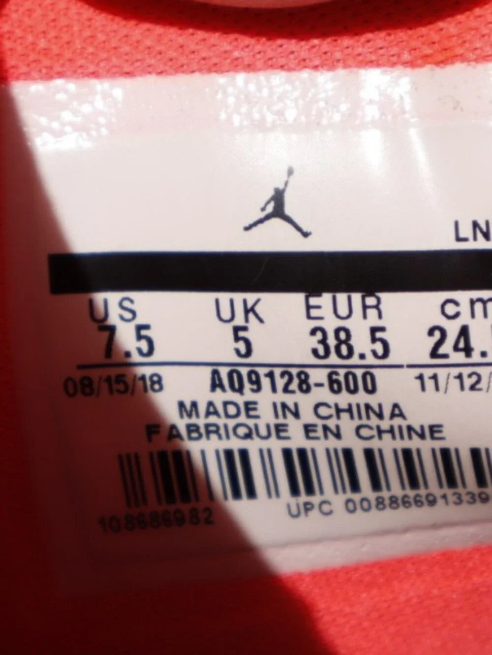 Jordan 4 Retro Hot Punch Pink Shoe W7.5 - Picture 3 of 10